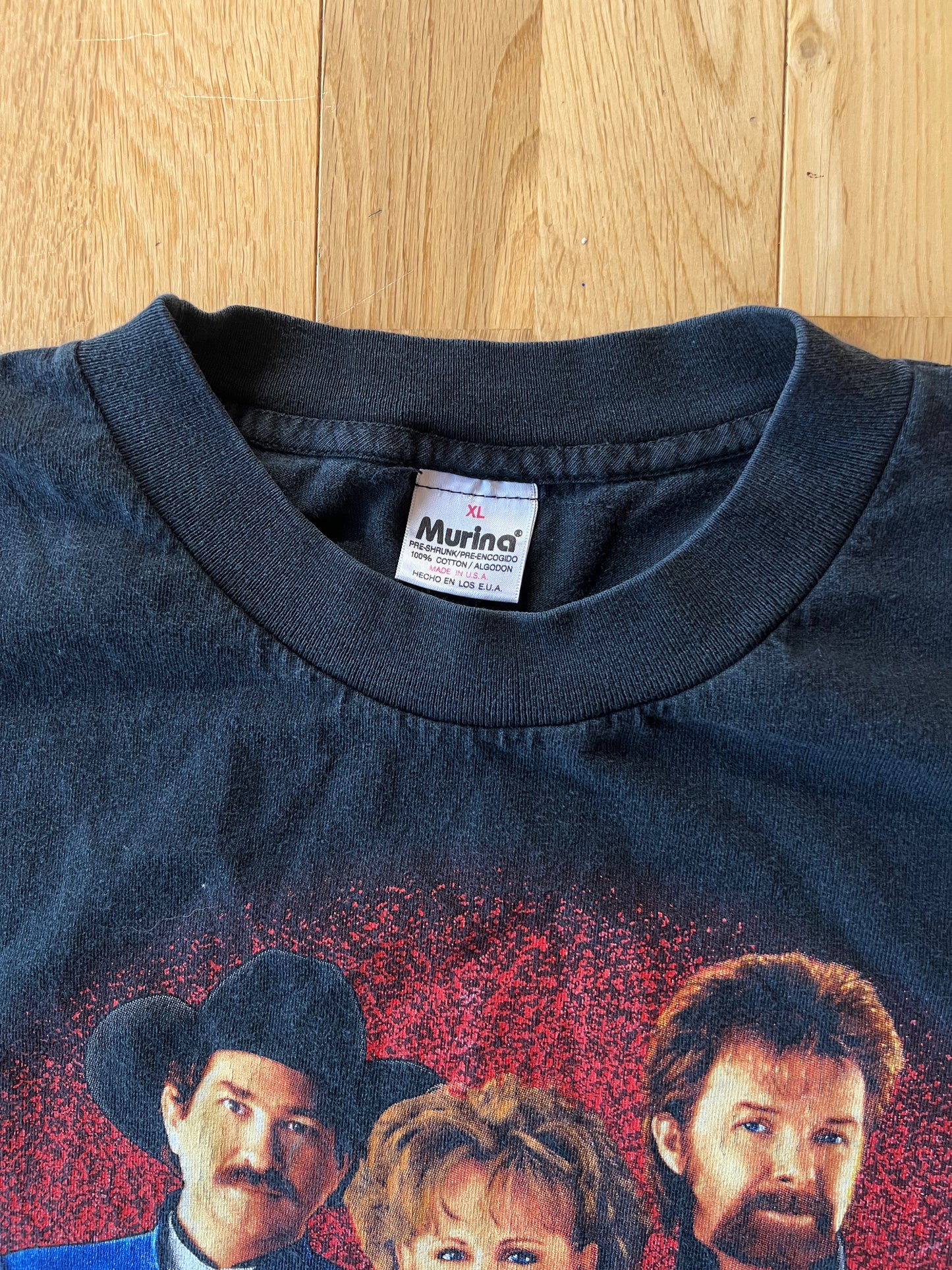 VINTAGE BROOKS & DUNN REBA MCENTIRE 1997 COUNTRY TOUR T-SHIRT XL