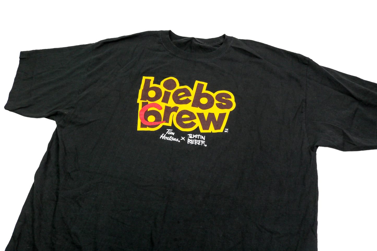 BIEBS BREW TIM HORTONS X JUSTIN BIEBER T-SHIRT