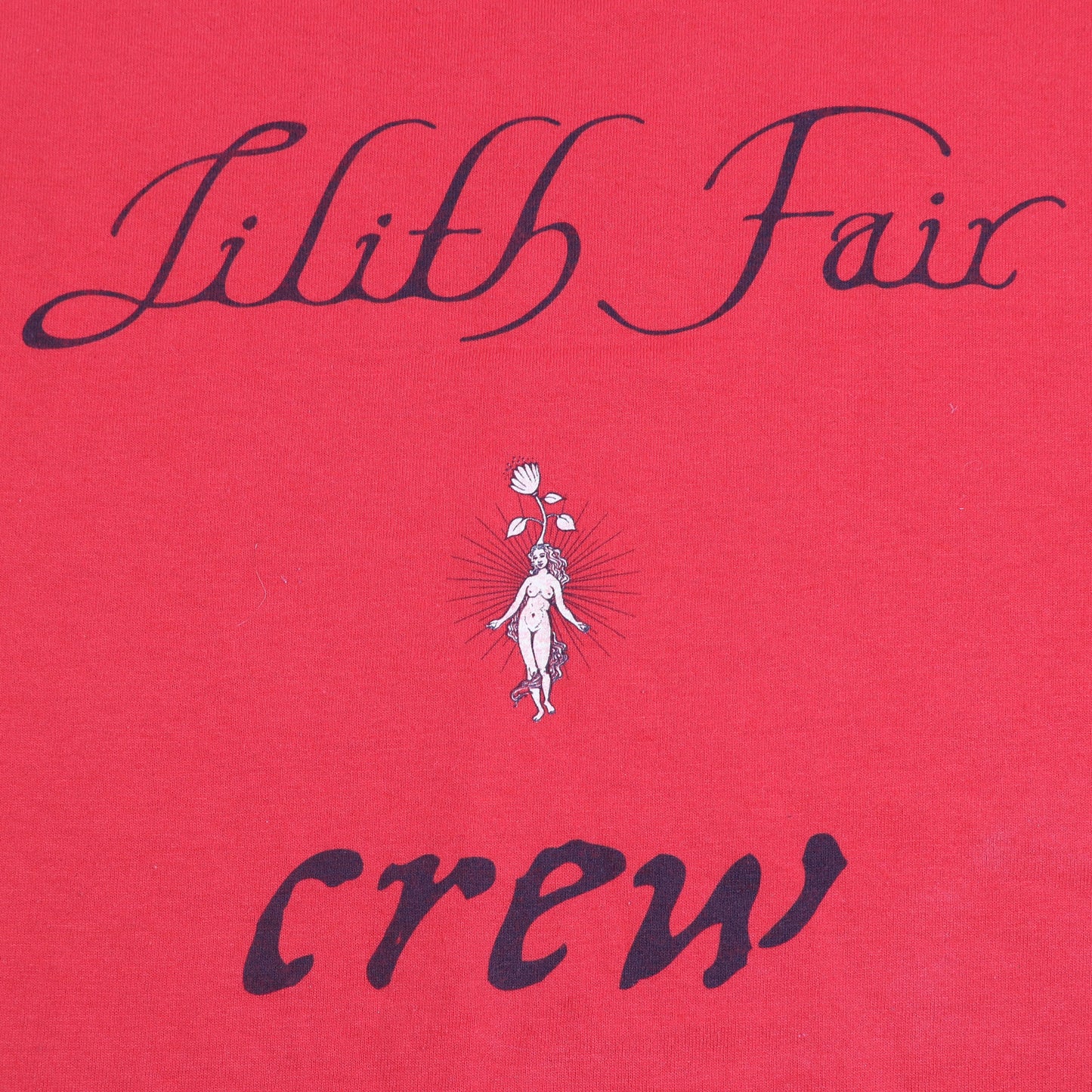 LILITH FAIR CREW SINGLE STITCH T-SHIRT