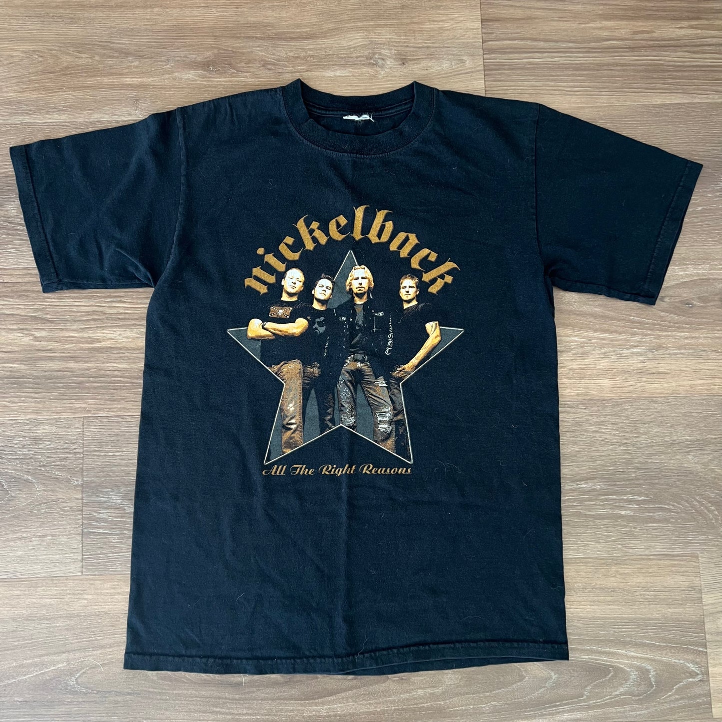 NICKLEBACK ALL THE RIGHT REASONS 2006 TOUR T-SHIRT MEDIUM