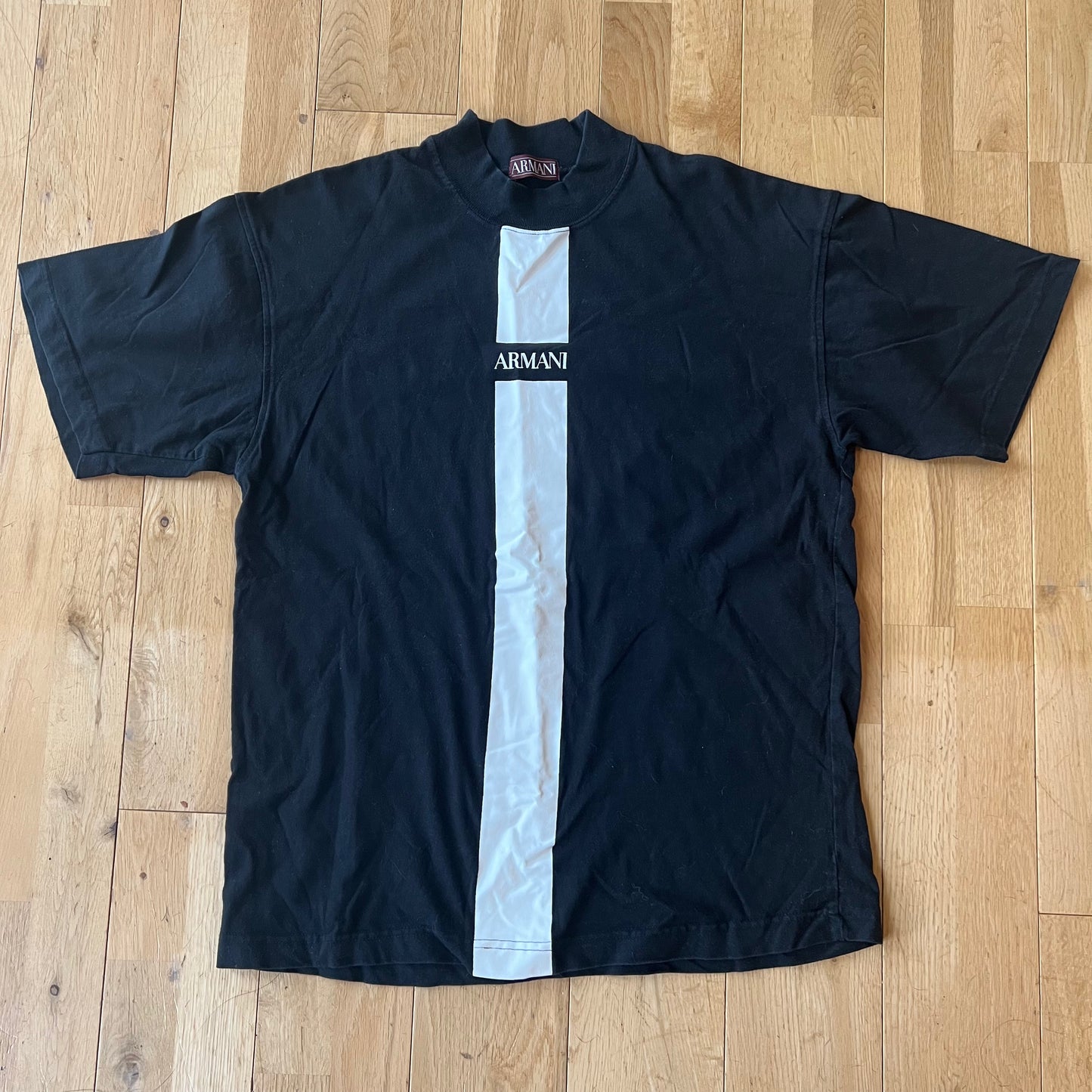 ARMANI T-SHIRT BLACK MEDIUM