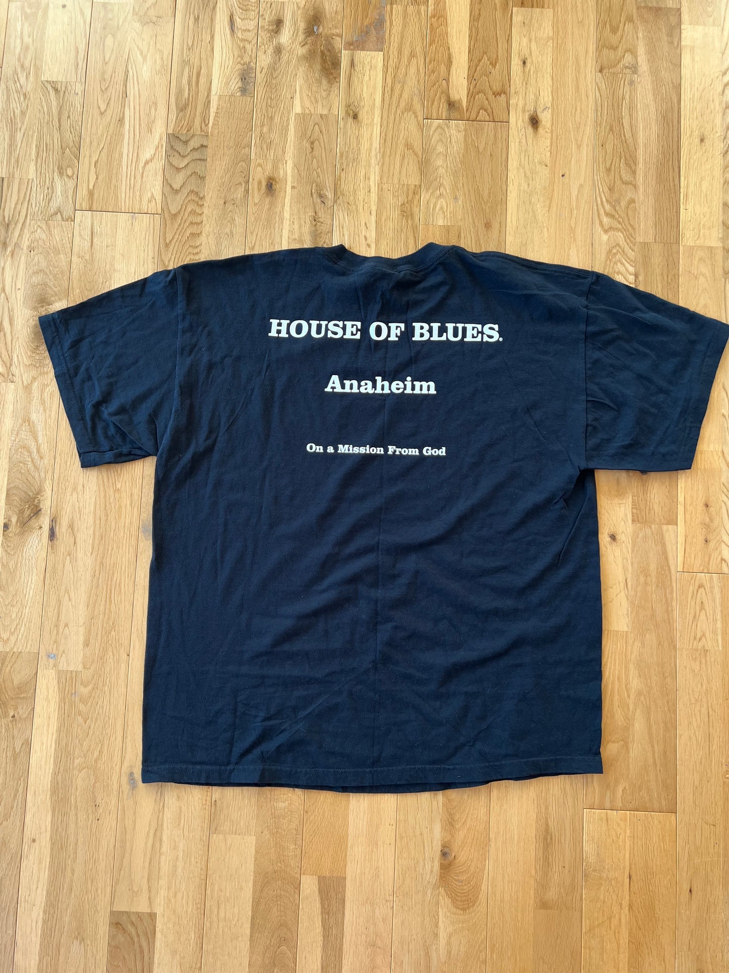 BLUES BROTHERS HOUSE OF BLUES ANAHEIM T-SHIRT XL