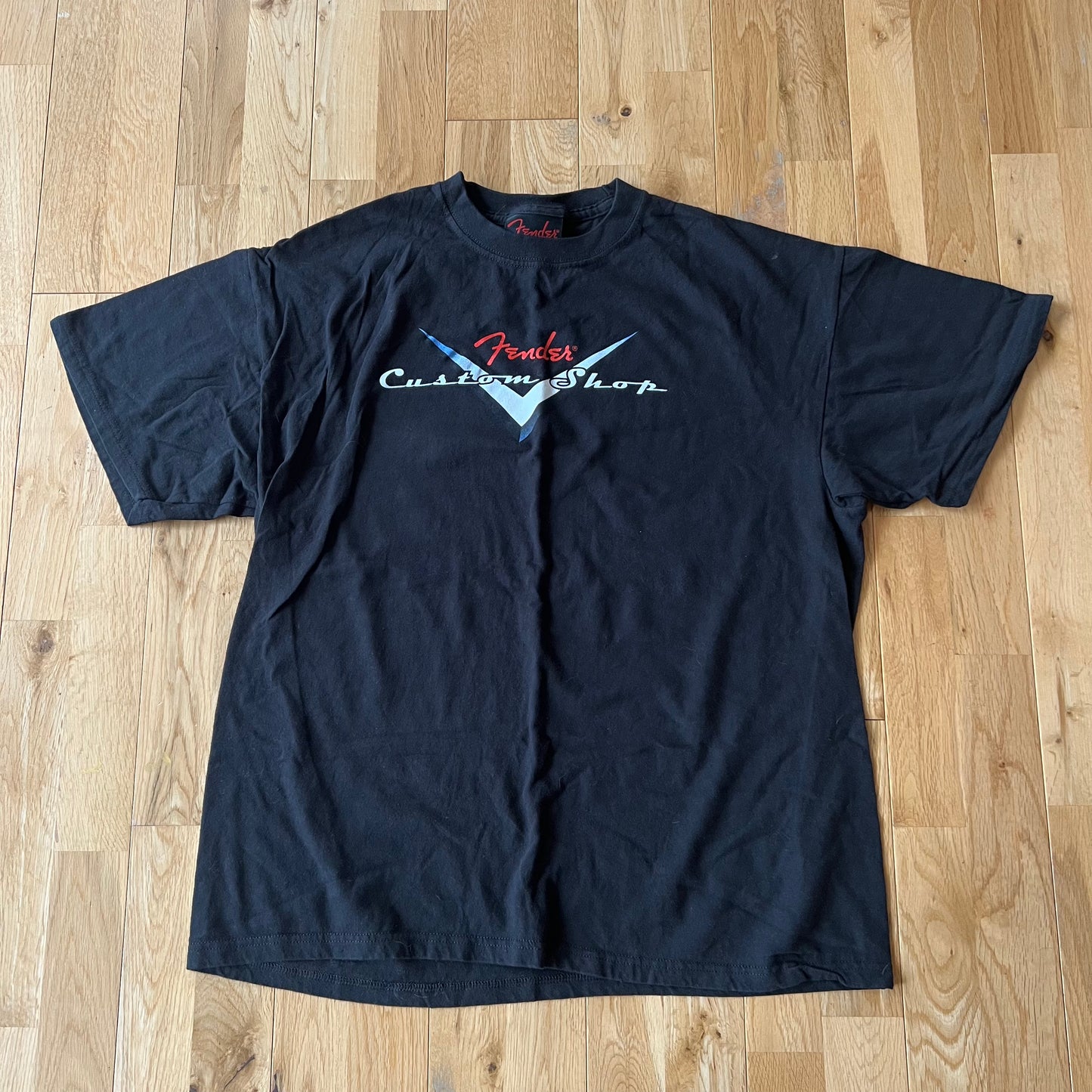 FENDER GUITAR CUSTOM SHOP "WHEN YOU'RE READY" T-SHIRT LARGE