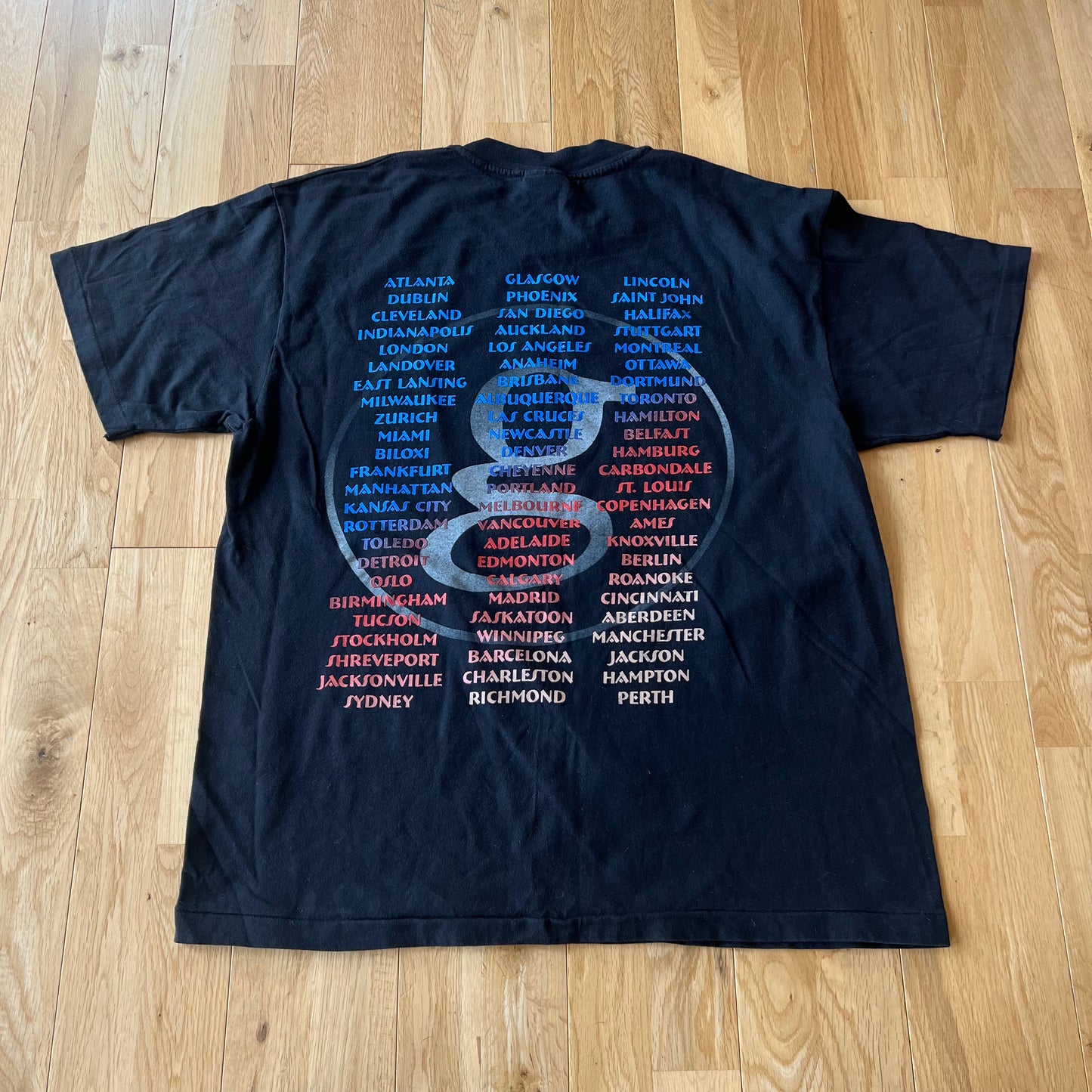 VINTAGE GARTH BROOKS FRESH HORSES 1996 TOUR T-SHIRT SINGLE STITCH LARGE