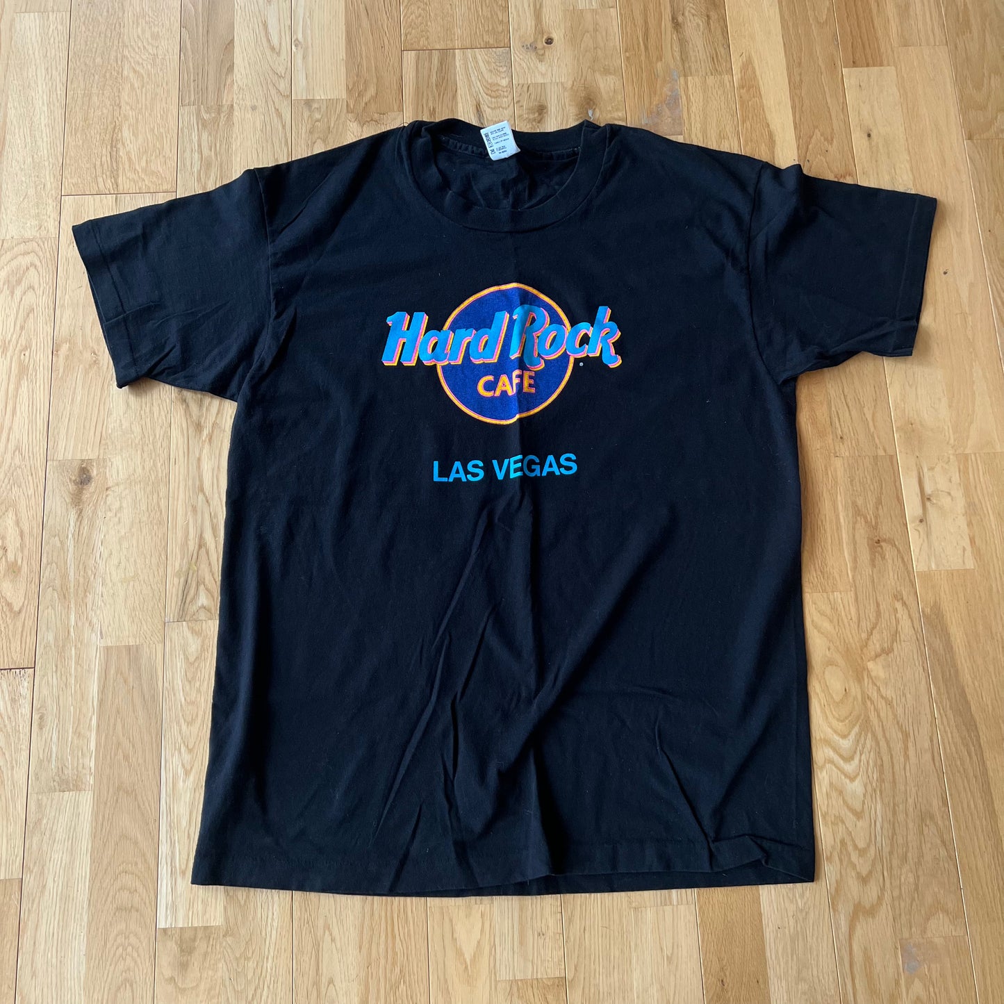 HARD ROCK CAFE LAS VEGAS T-SHIRT SINGLE STITCH XL
