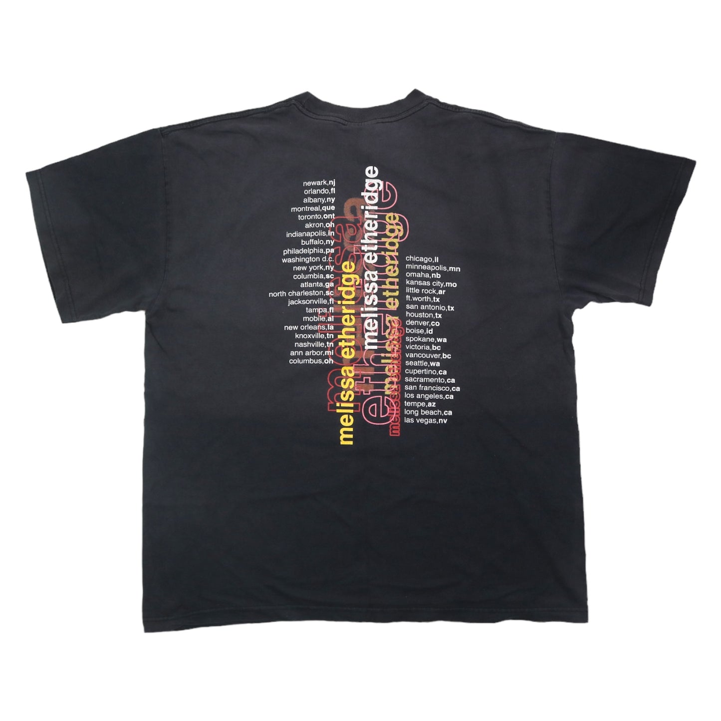 MELISSA ETHERIDGE 1998 TOUR T-SHIRT