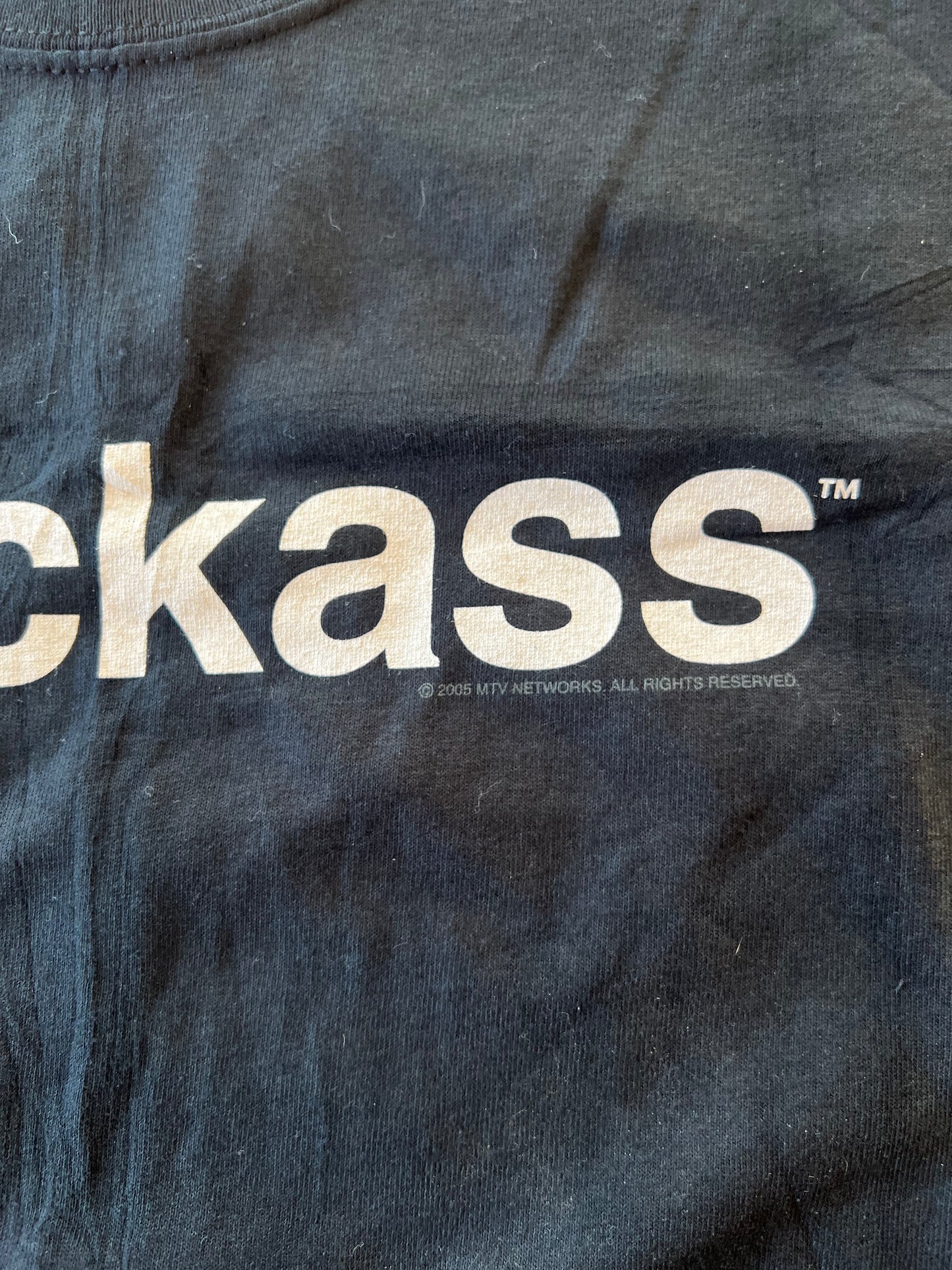 Y2K MTV JACKASS MOVIE PROMO T-SHIRT