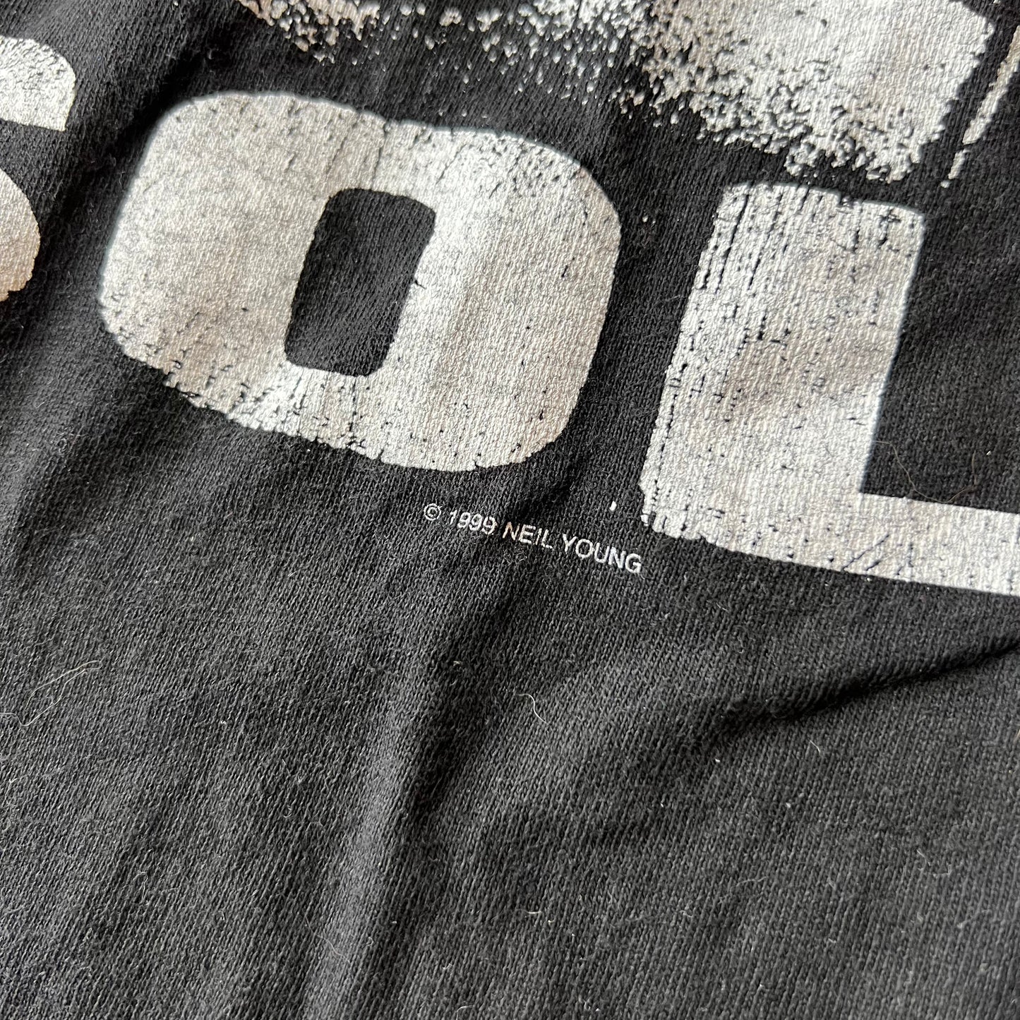VINTAGE 1999 AN EVENING WITH NEIL YOUNG SOLO T-SHIRT LARGE