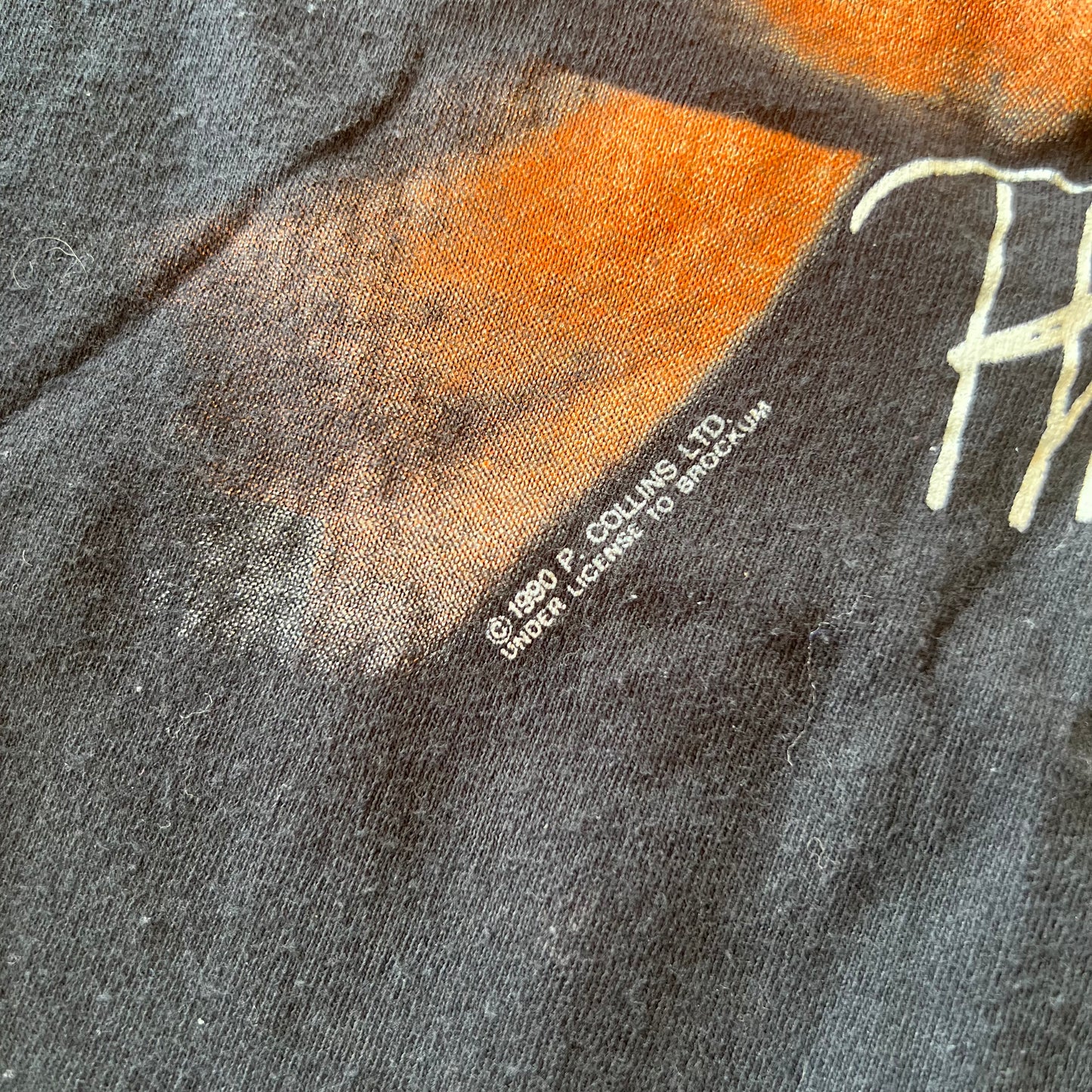 VINTAGE PHIL COLLINS BUT SERIOUSLY WORLD TOUR 1990 T-SHIRT LARGE