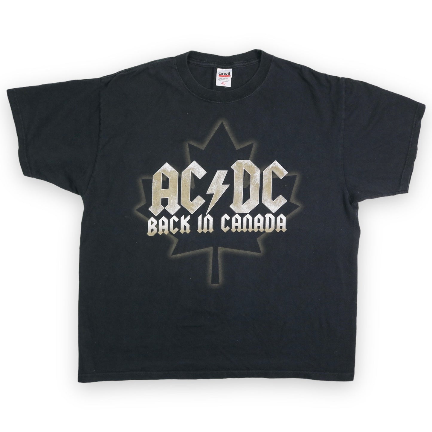 AC/DC BLACK ICE CANADIAN TOUR 2009 T-SHIRT