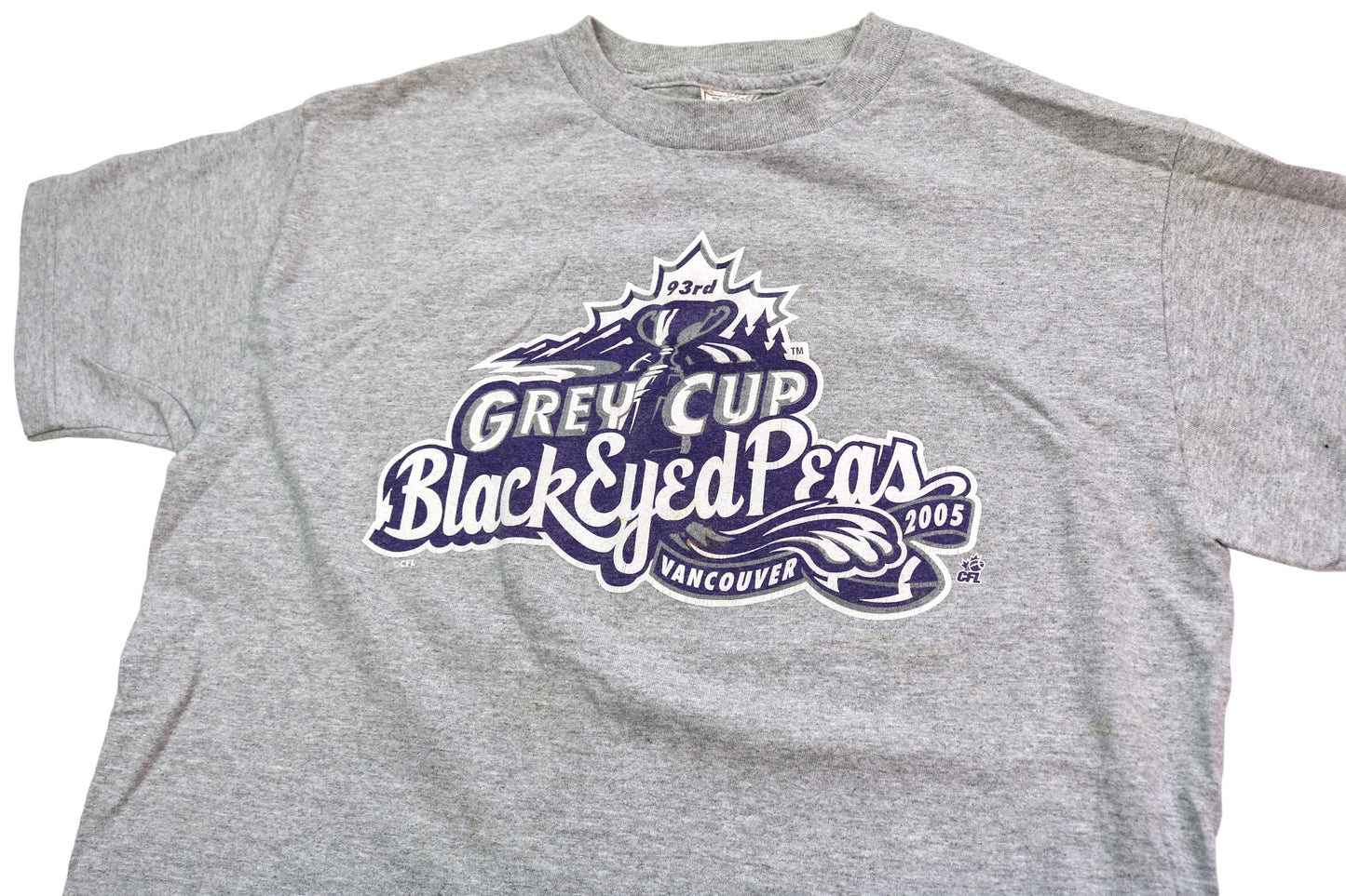 BLACK EYED PEAS GREY CUP VANCOUVER T-SHIRT MEDIUM