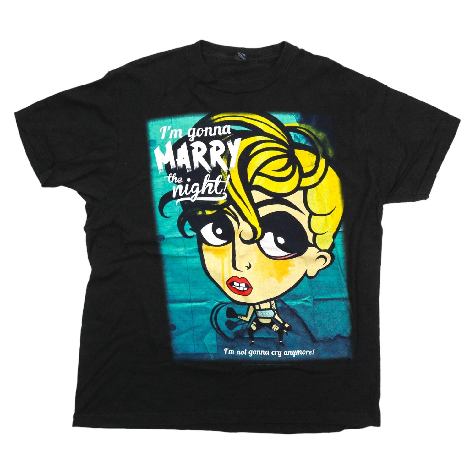 LADY GAGA THE BORN THIS WAY BALL 2012 T-SHIRT LARGE – LOV