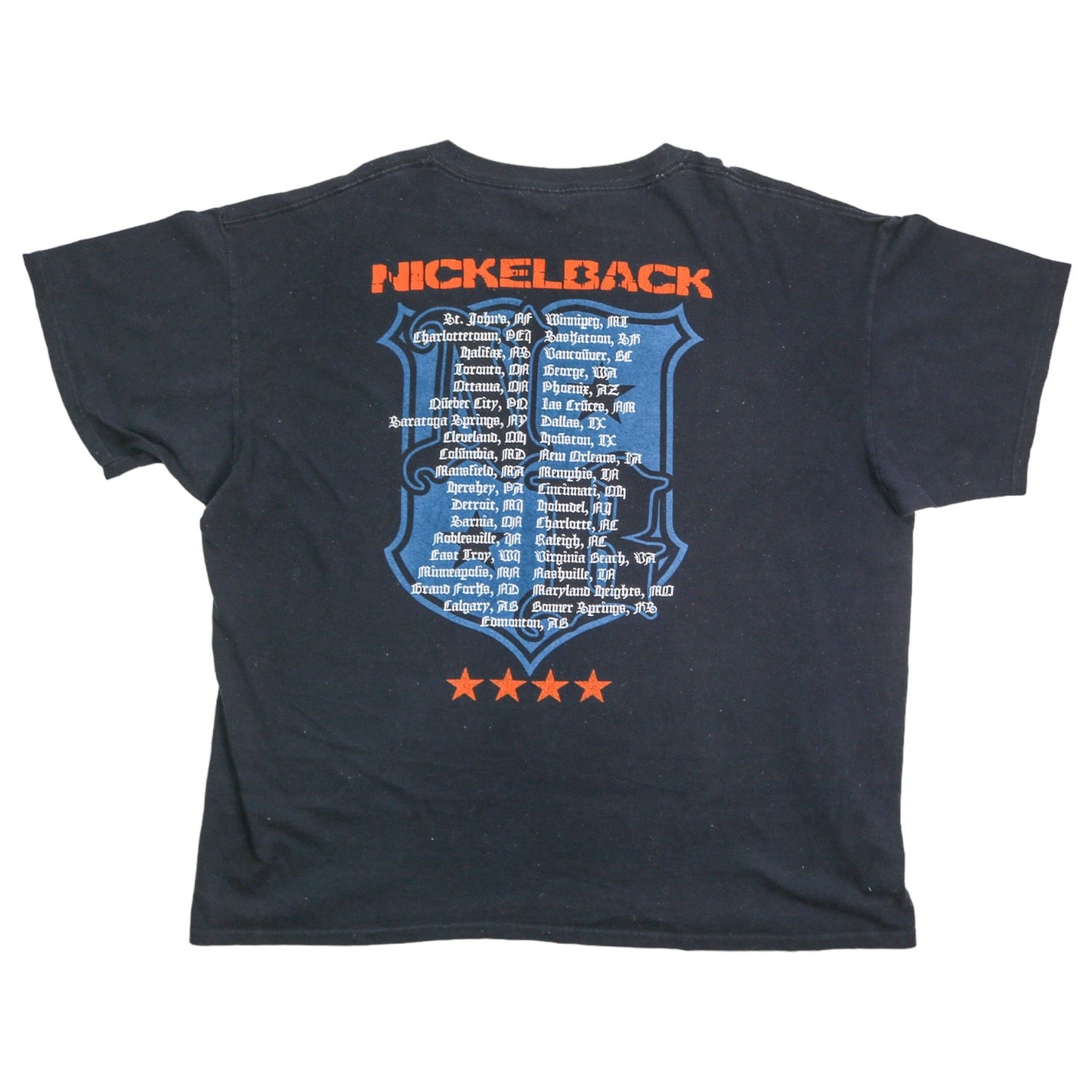 NICKLEBACK TOUR T-SHIRT