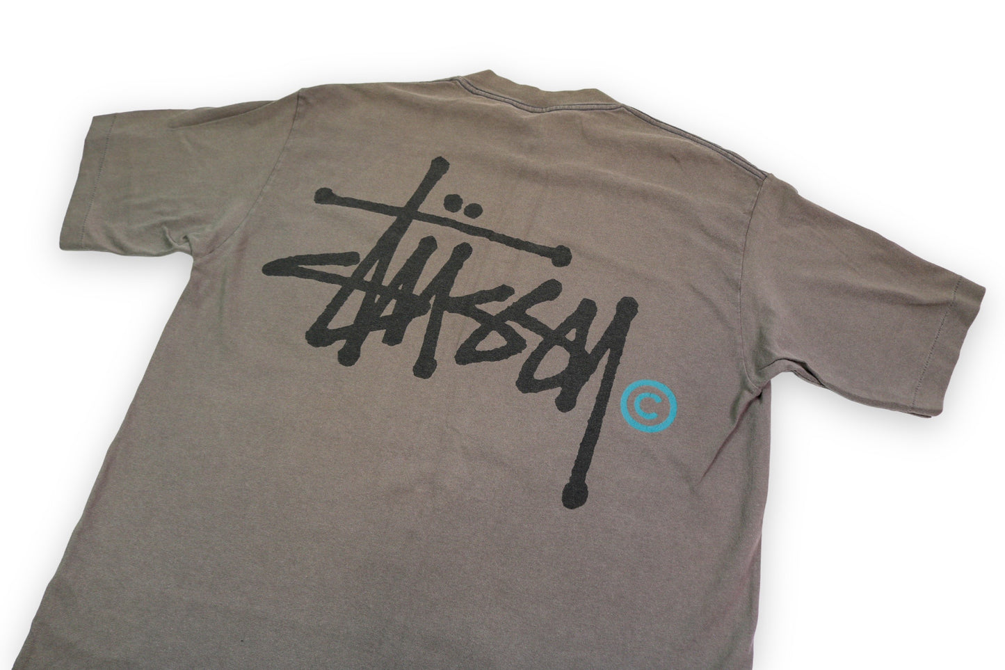 STÜSSY T-SHIRT (BROWN) LARGE