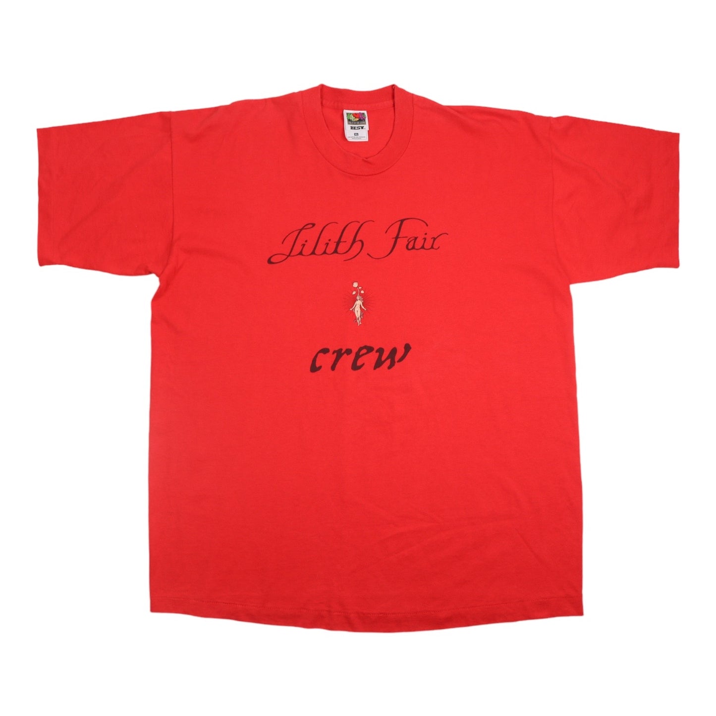 LILITH FAIR CREW SINGLE STITCH T-SHIRT
