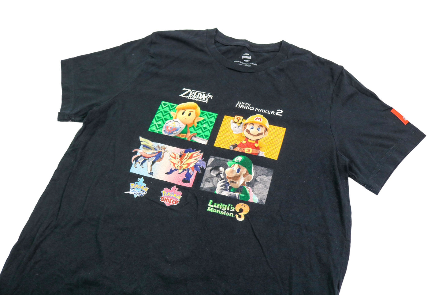 NINTENDO SWITCH ZELDA MARIO LUIGI POKEMON T-SHIRT