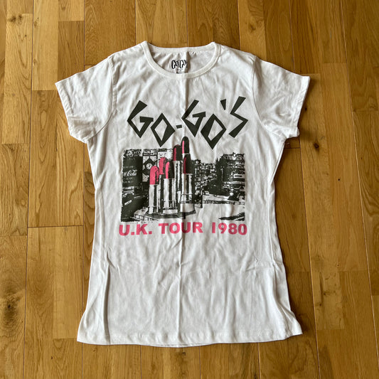 GO-GO'S U.K. TOUR 1980 T-SHIRT L