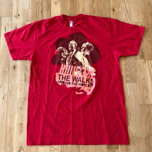 HANSON WALK AROUND THE WORLD 2008 TOUR T-SHIRT L
