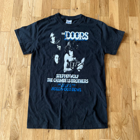 THE DOORS STEPPENWOLF THE CHAMBERS BROTHERS HOLLYWOOD BOWL T-SHIRT SMALL