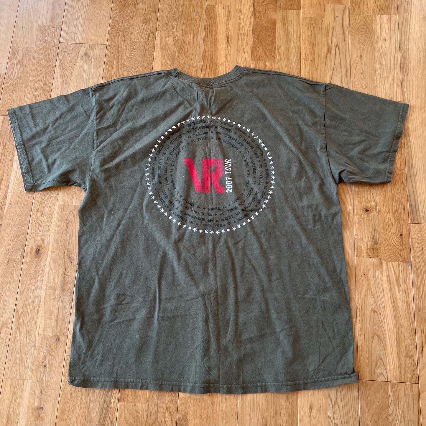 VELVET REVOLVER 2007 LIBERTAD TOUR T-SHIRT XL