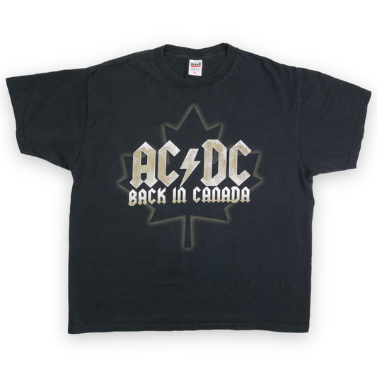 AC/DC BLACK ICE CANADIAN TOUR 2009 T-SHIRT