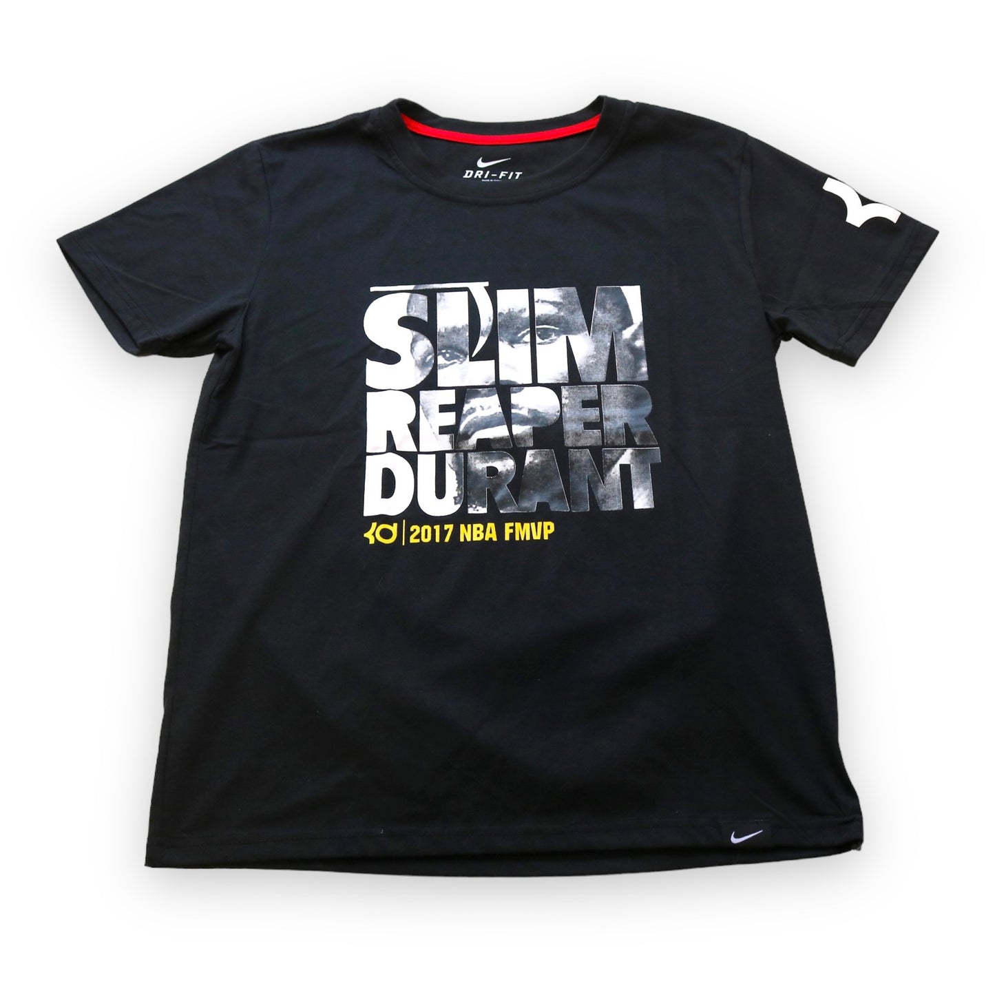 SLIM REAPER DURANT 2017 NBA FMVP T-SHIRT MEDIUM